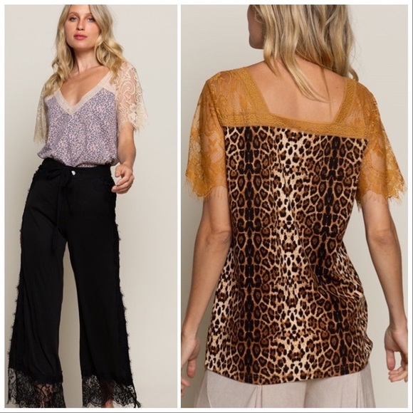 POL Leopard Printed Sweetheart Confession Tee - Picture 10 of 13